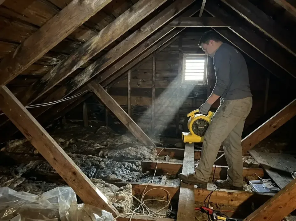 attic-water-damage-drying-proc-007 — frequently asked questions, Emergency Water Extraction & 24/7 Flood Response in Cypress…